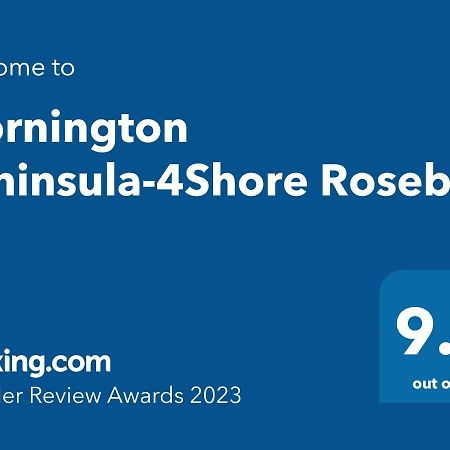 Mornington Peninsula-4Shore Rosebud Villa Екстериор снимка